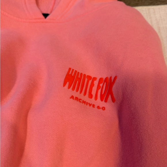 White Fox Archive 6.0 Oversized Hoodie Melon - Picture 4 of 5
